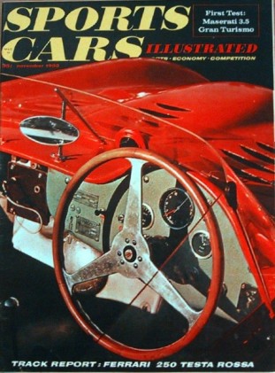 SPORTS CARS ILLUSTRATED 1958 NOV - 100-6, 250TR, ID19